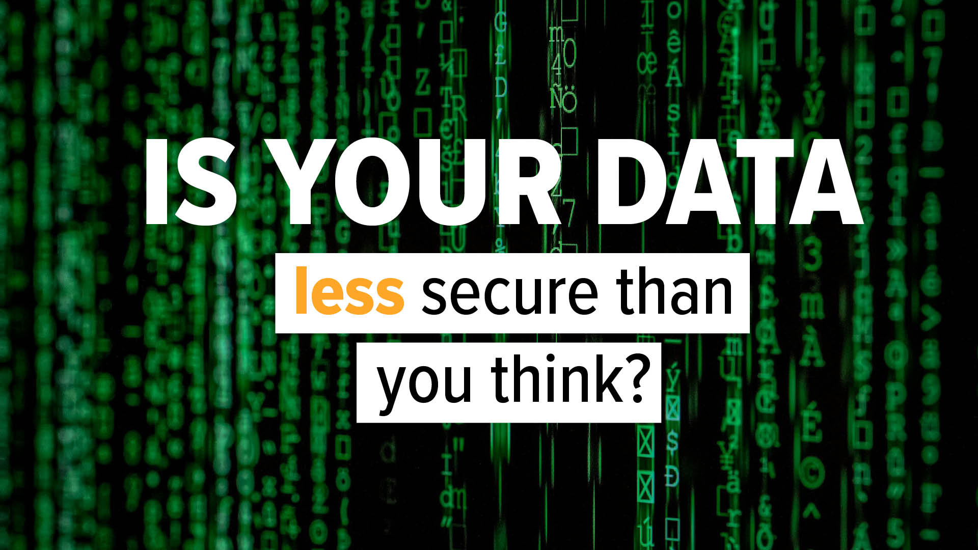 Improving data security across business systems - Business IT security advice and help from IT West, Cornwall